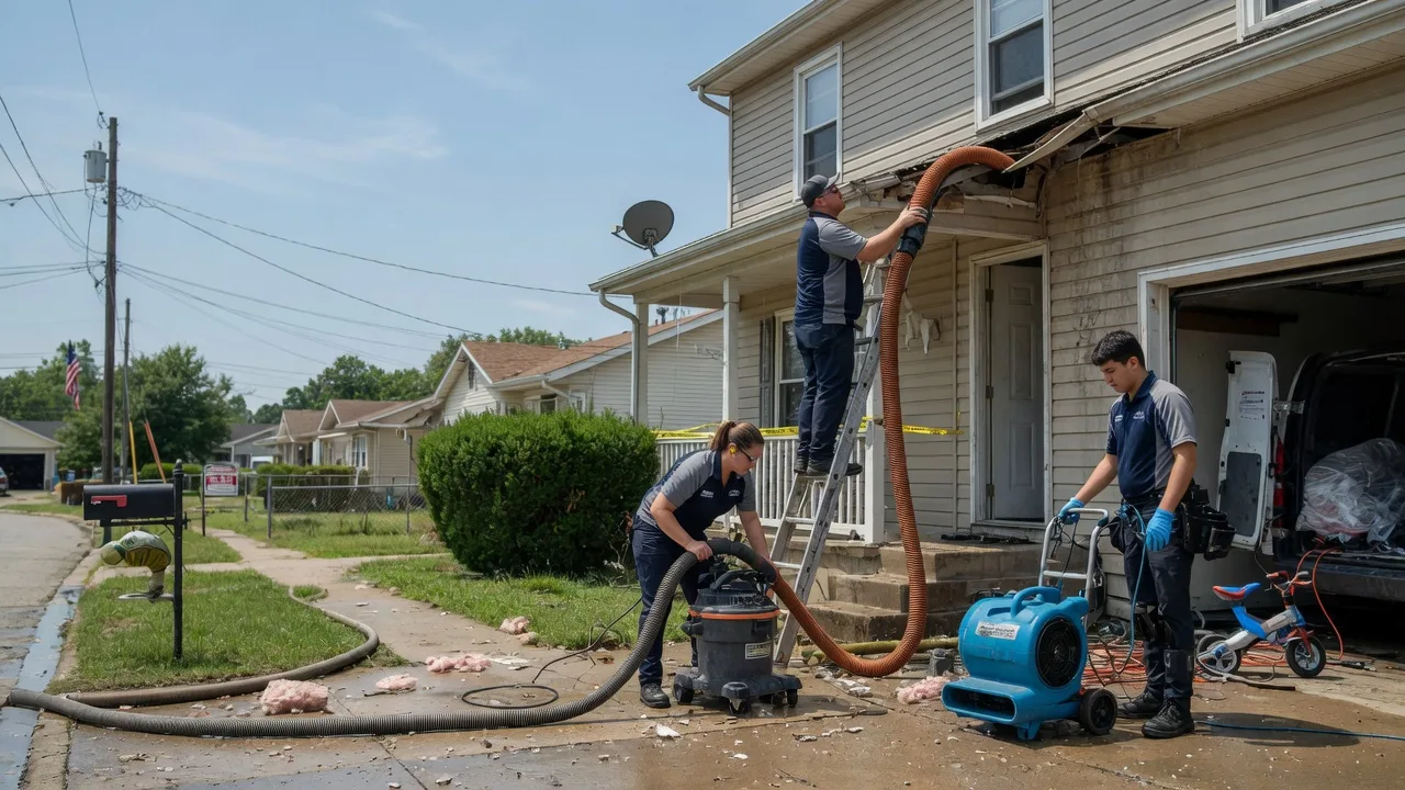Water Damage Restoration in Brusly, LA near me